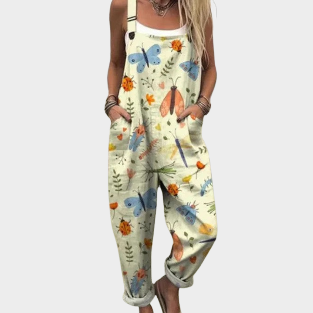 Lotte – Comfortabele Overall met Print