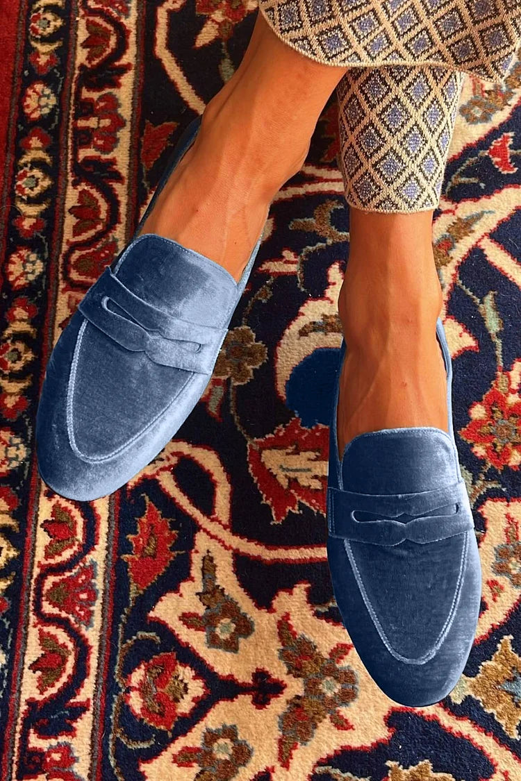 Klassieke Velvet Loafer