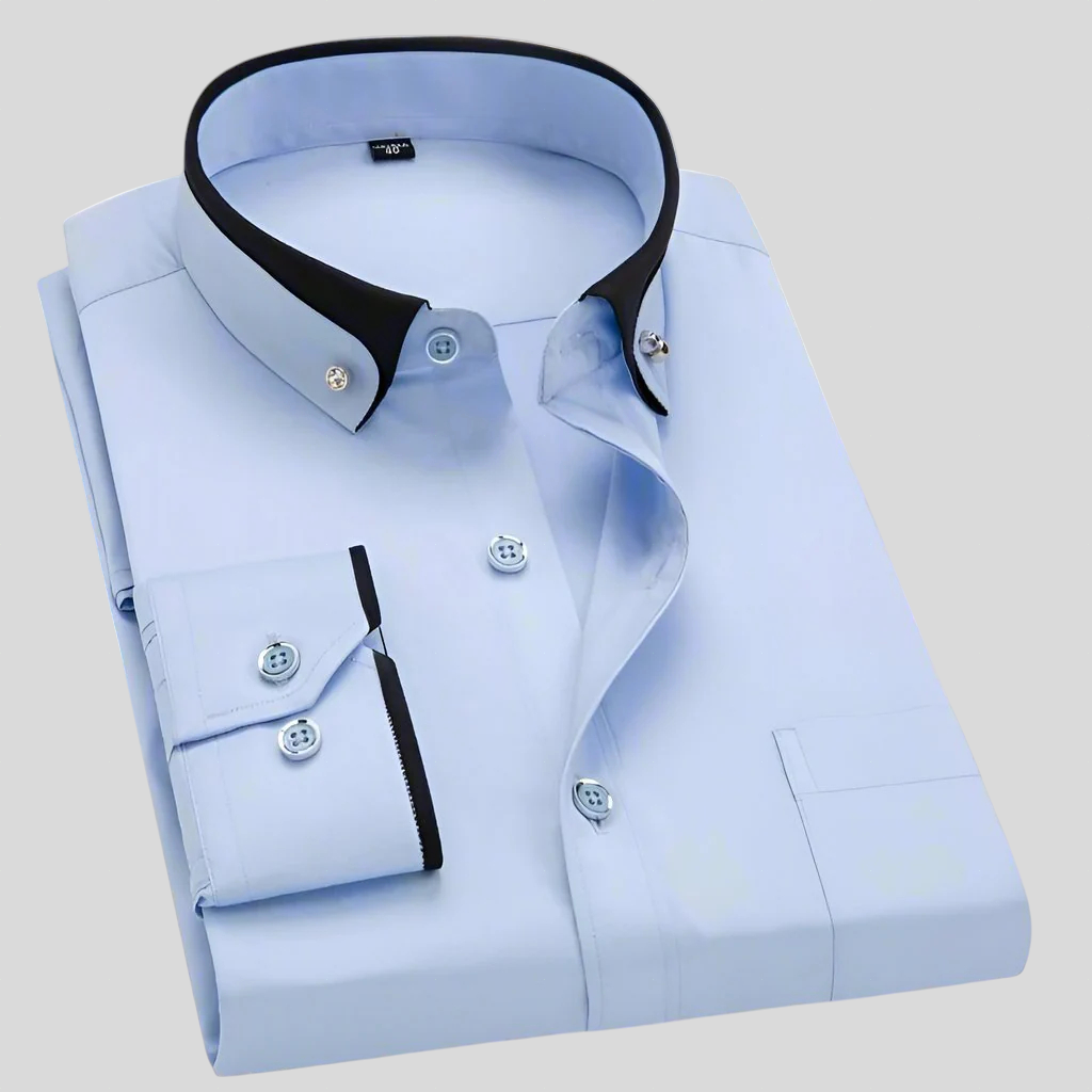 Lucas – Premium Overhemd met Luxe Details