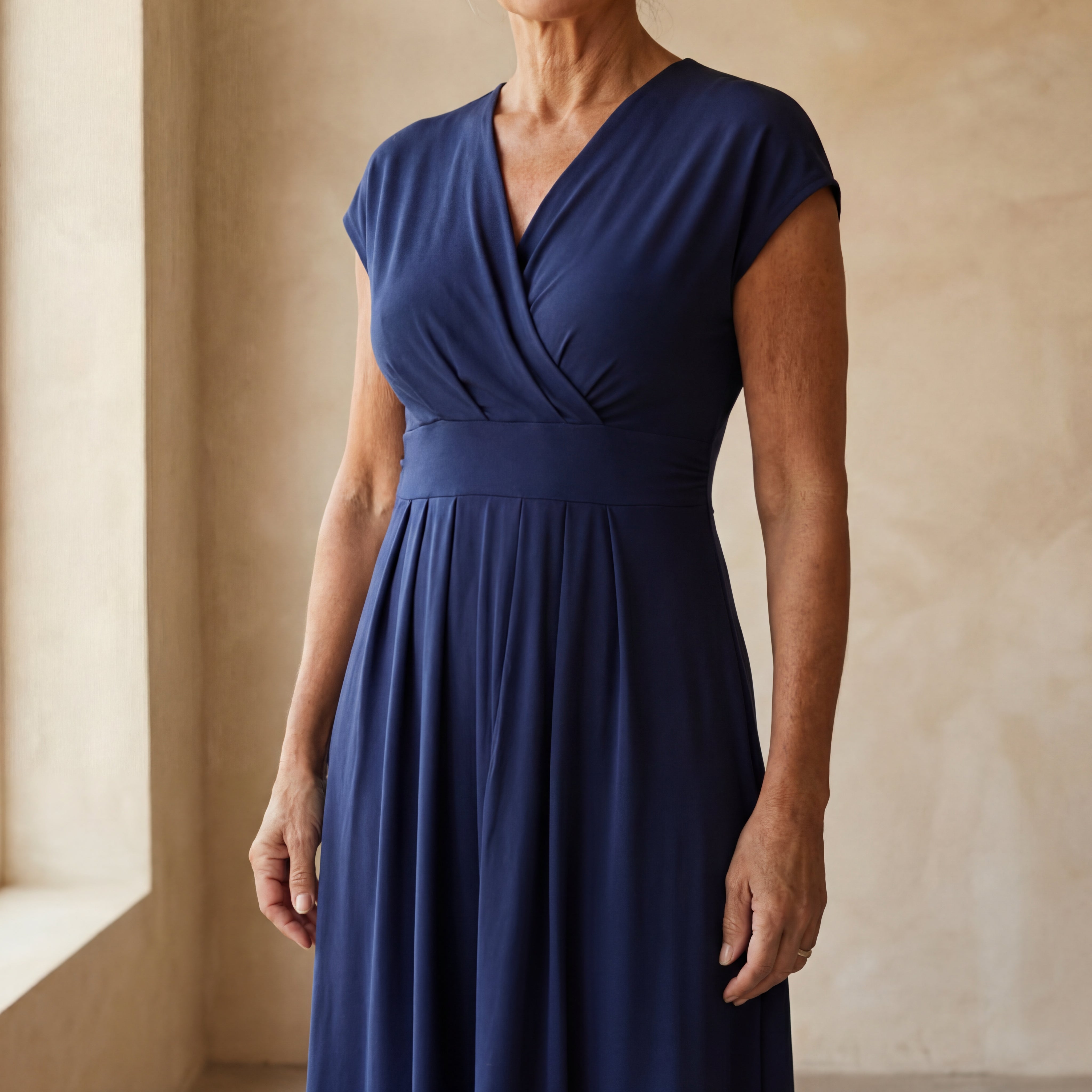 Ilse - Elegante Jurk met V-hals