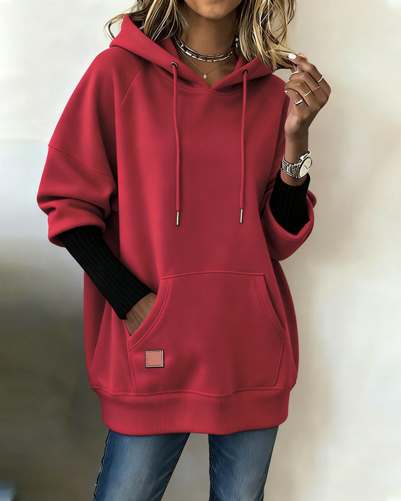 Casual Stijlvolle Losse Hoodie