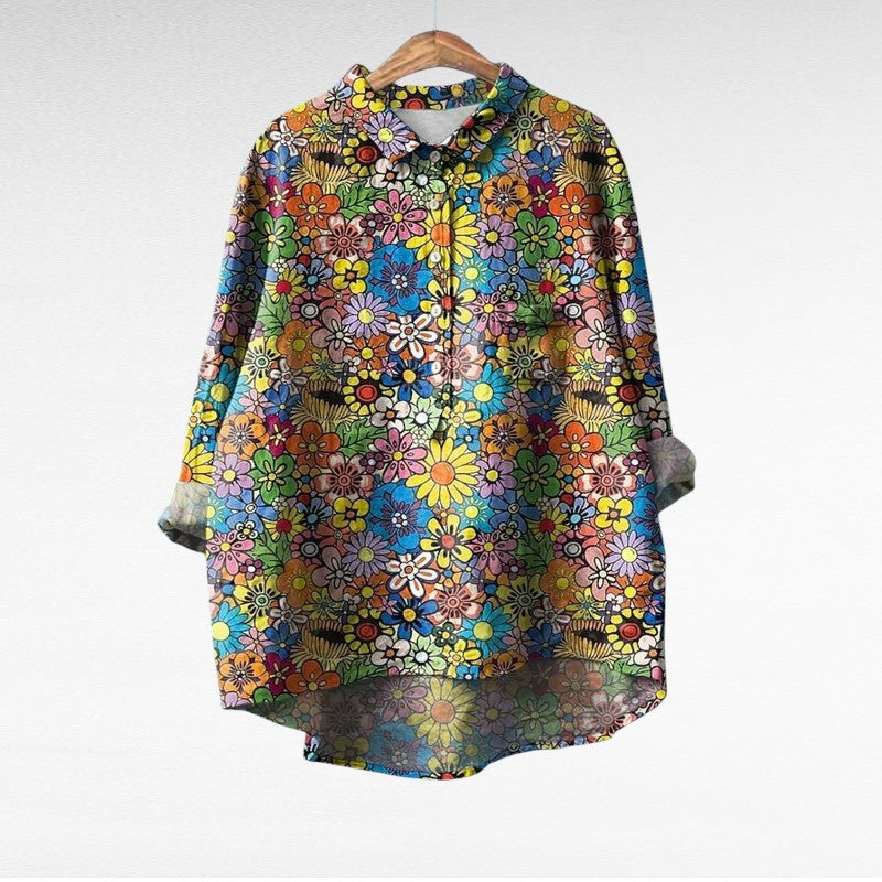 Noémie | Elegante Linnen Zomerblouse