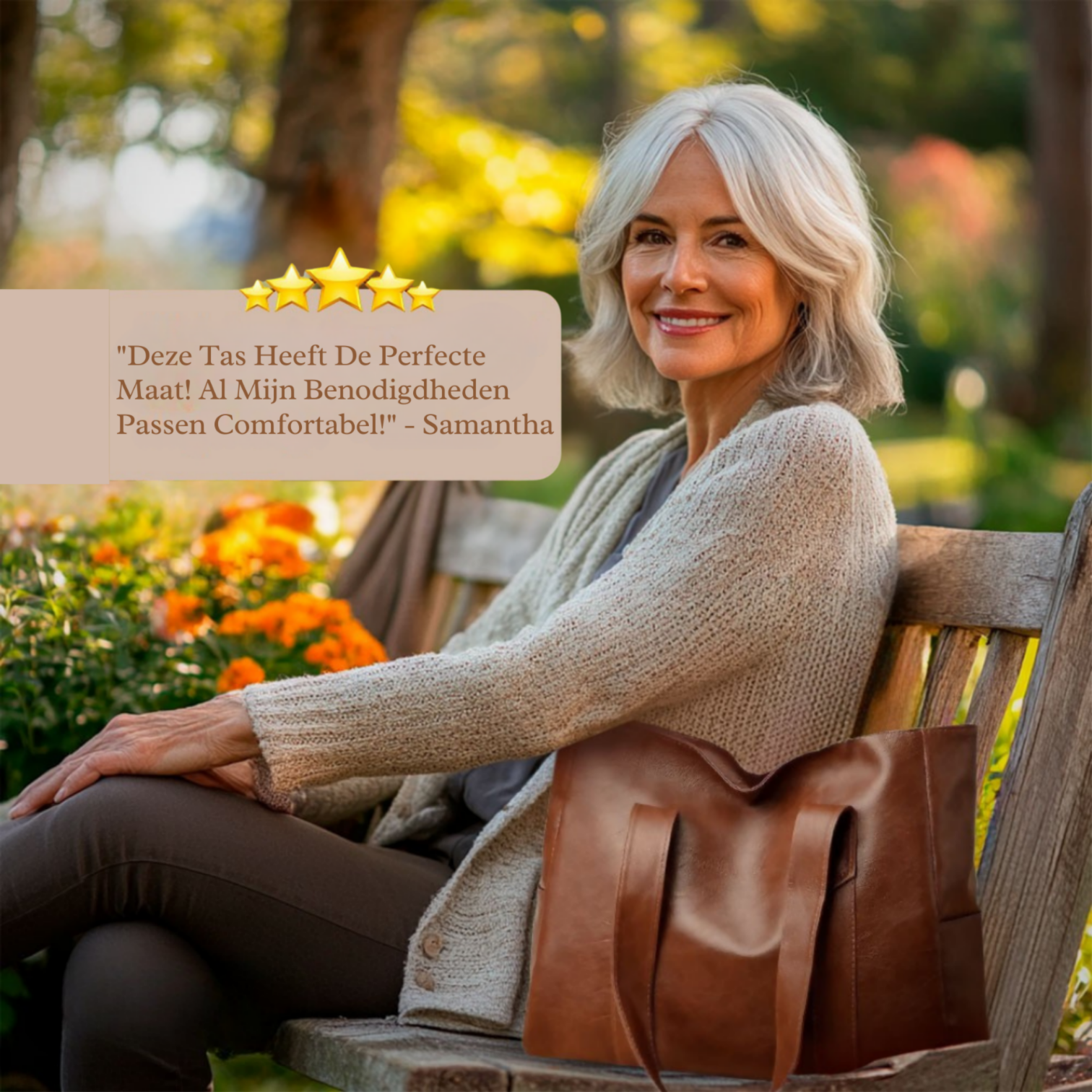 Martha | Klassieke Leren Handtas