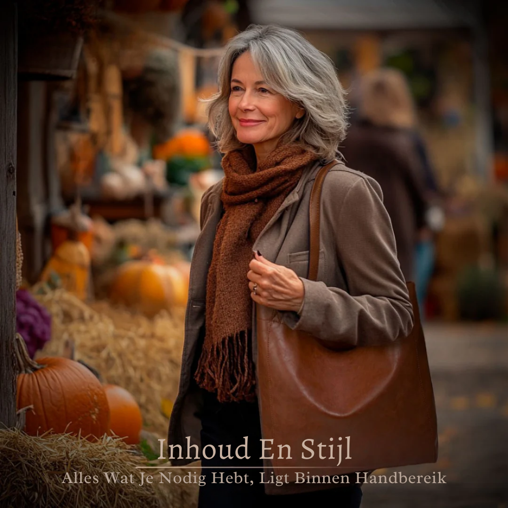 Lorena | Stijlvolle Leren Tas