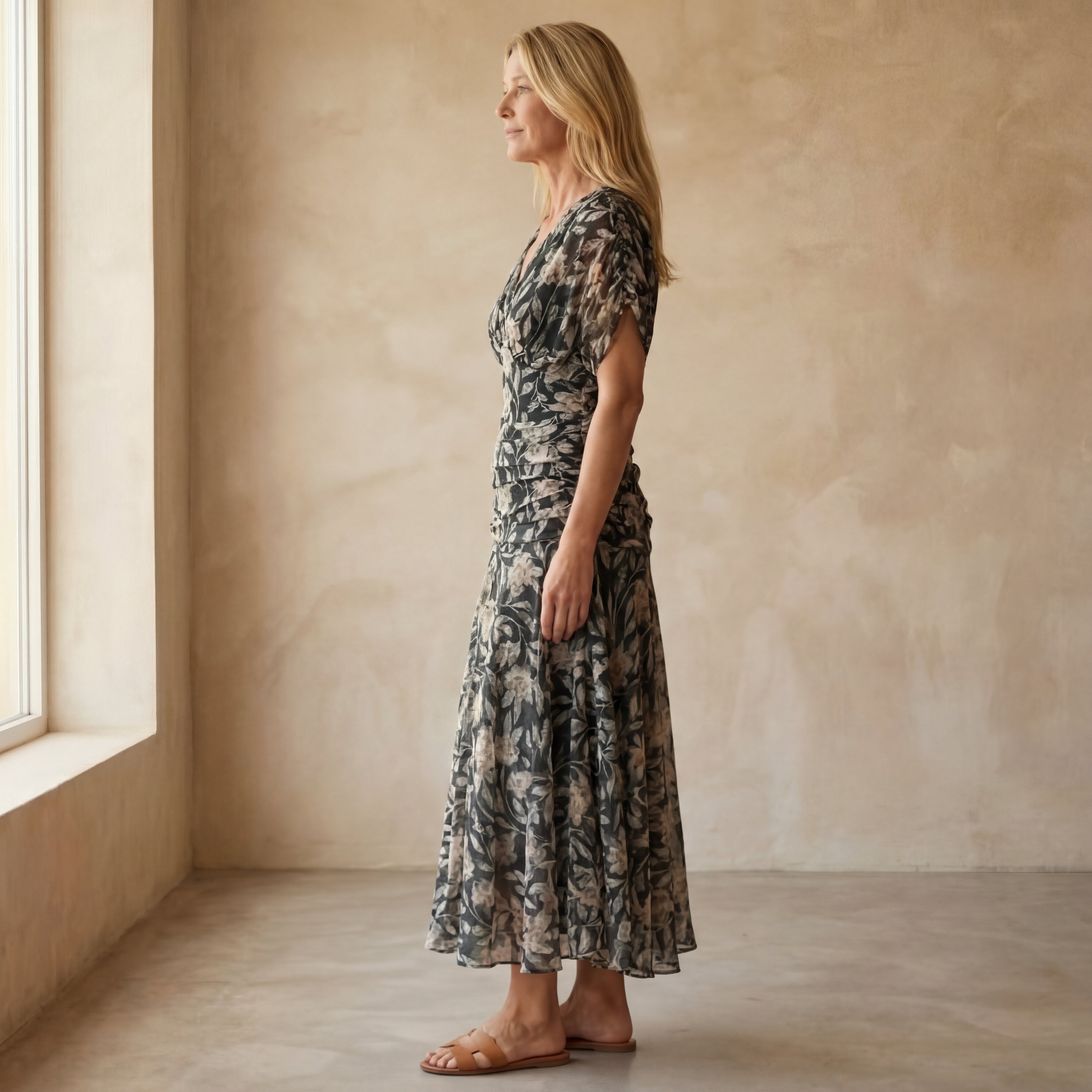 Britt - Uitlopende Jurk