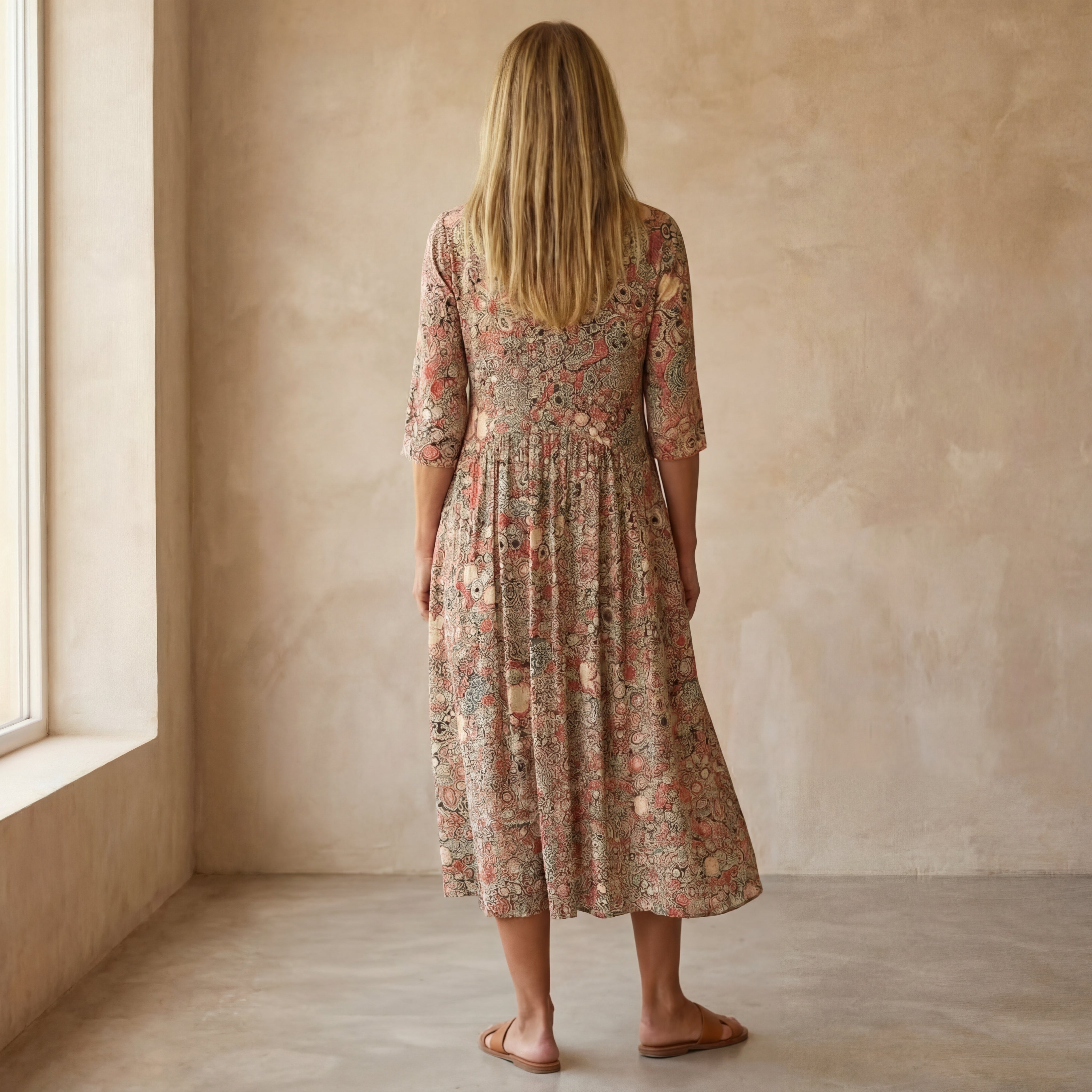 Hanna - Elegante Jurk met V-hals