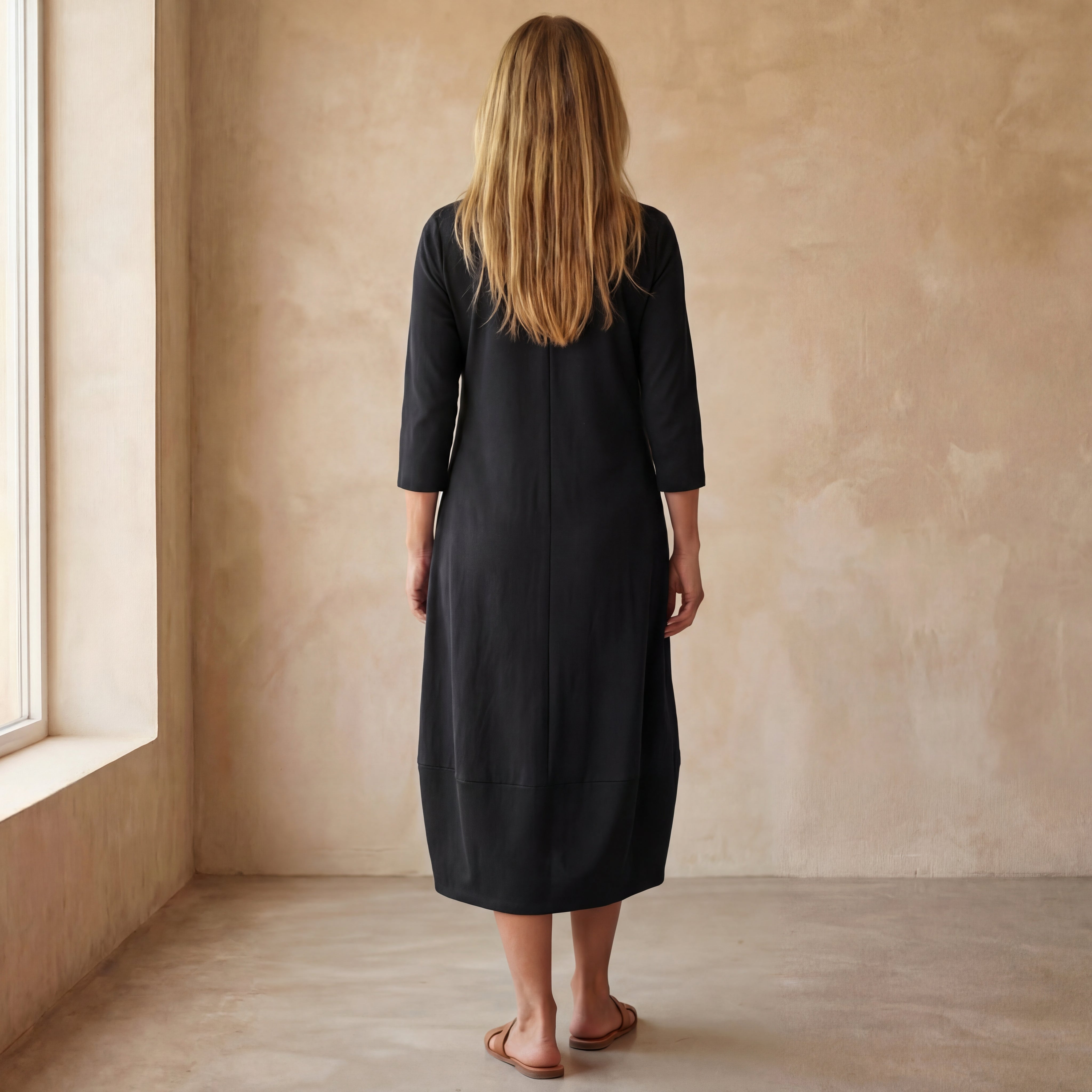 Lotte - Elegante Midi Jurk