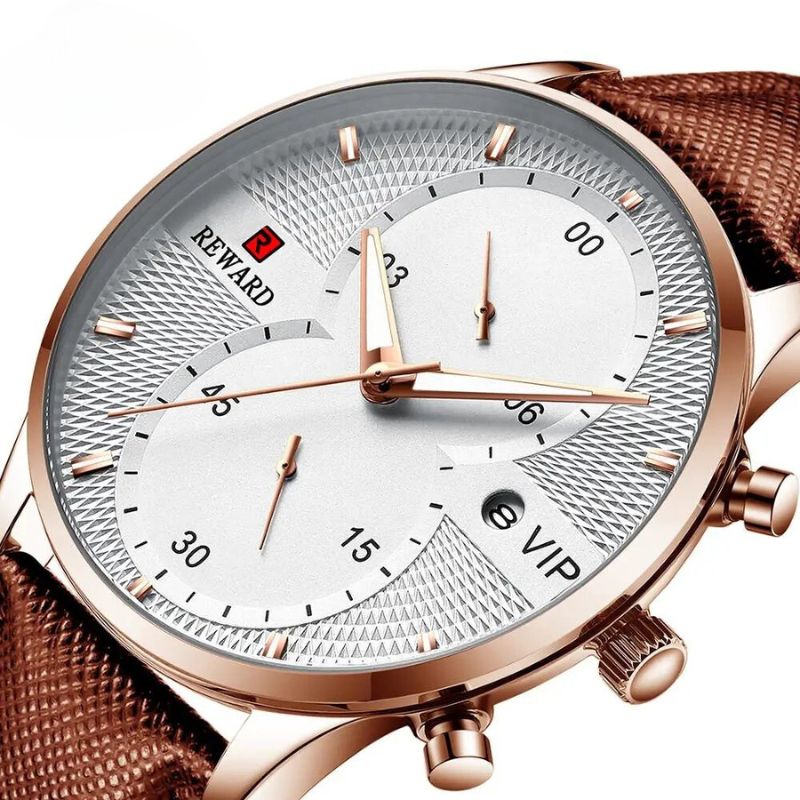 Luxe Quartz Chronograafhorloge - Olsen & Olsen