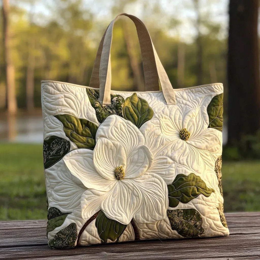 Gewatteerde Tas Elegant Bloemenmotief