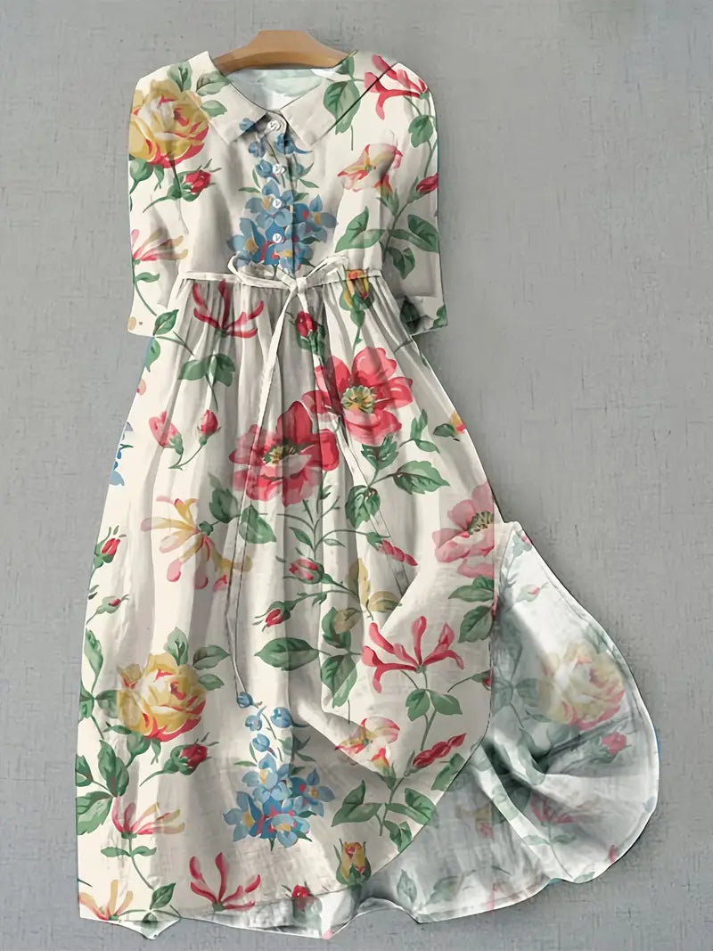 Isabelle | Klassieke bloemenjurk