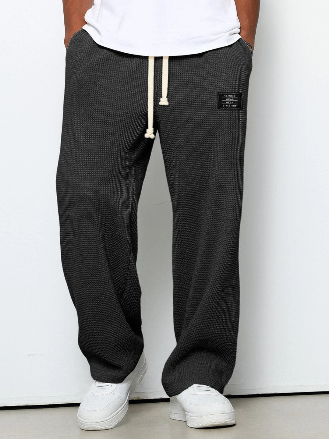 Brian | Comfort Fit Broek - Zacht, Ademend & Stijlvol (Zwart)