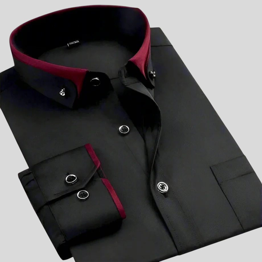 Lucas – Premium Overhemd met Luxe Details