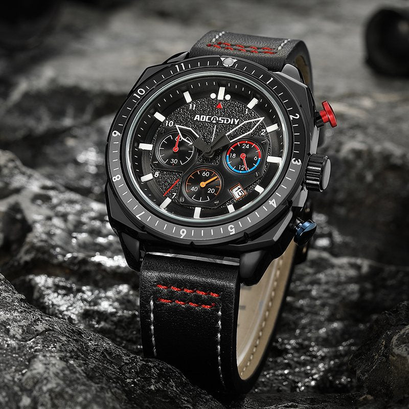 Luxe Sportchronograaf Quartz – Olsen & Olsen