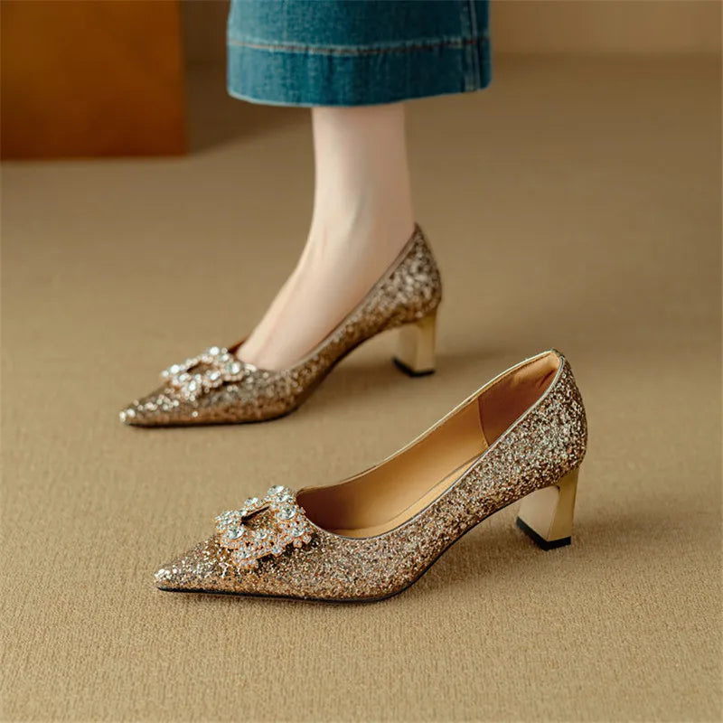 Gloria - Glitter Pumps