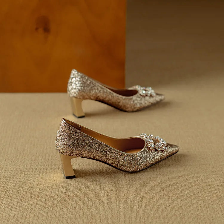Gloria - Glitter Pumps