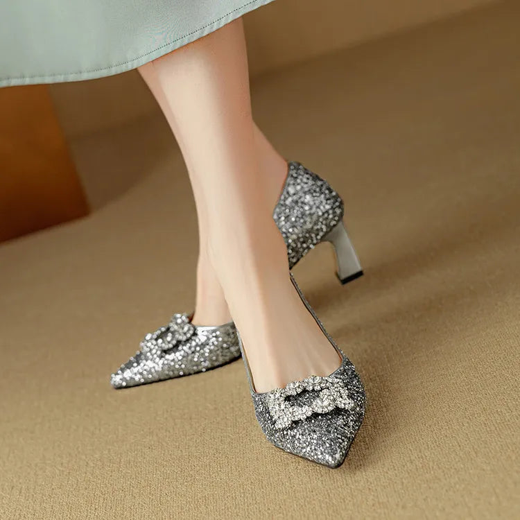 Gloria - Glitter Pumps
