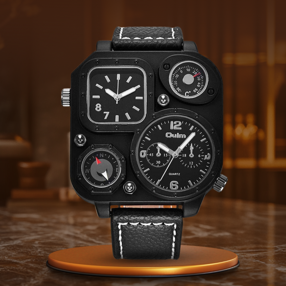 Uniek Sportief Quartz Horloge – Olsen & Olsen