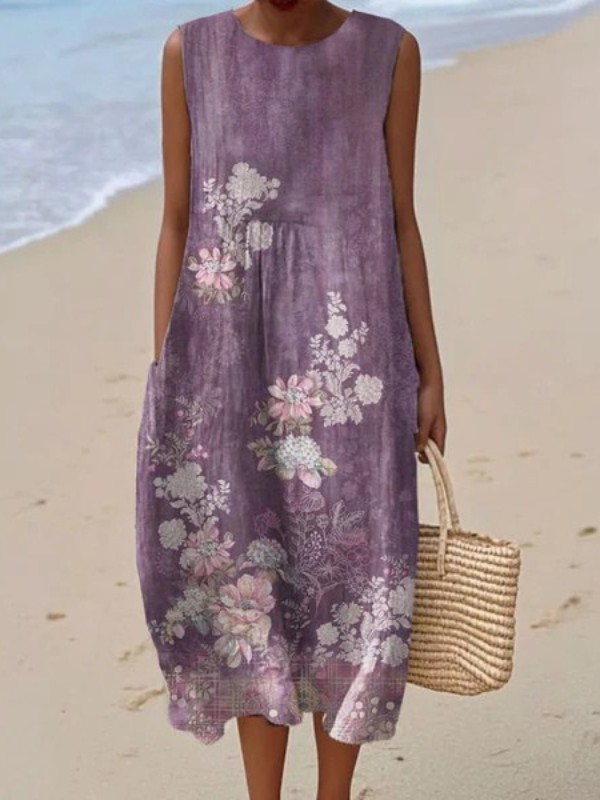 Freya Dagelijkse Midi Jurk