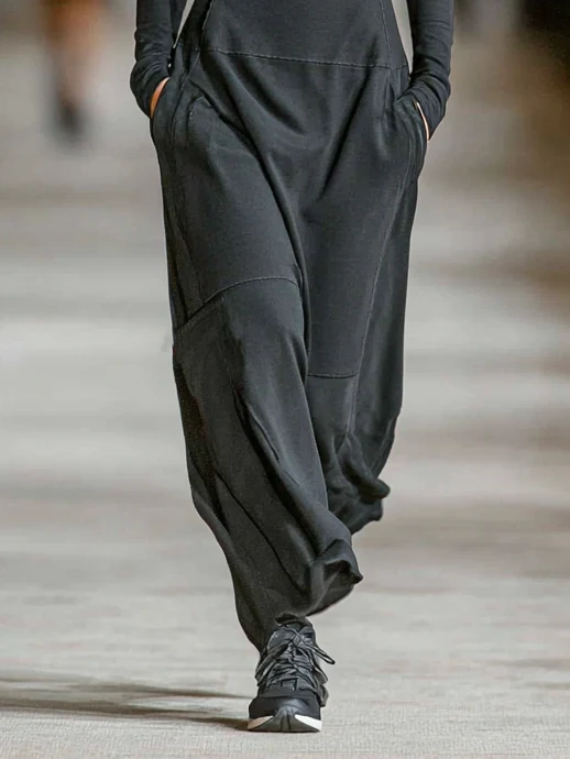 Zwarte coltrui Rits loszittende casual maxi-jurk