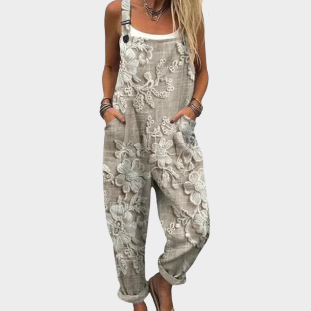 Lotte – Comfortabele Overall met Print