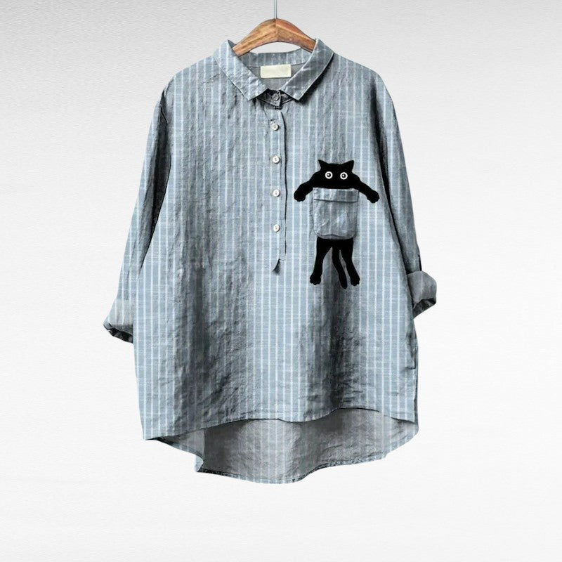 Chloé | Elegante Linnen Zomerblouse