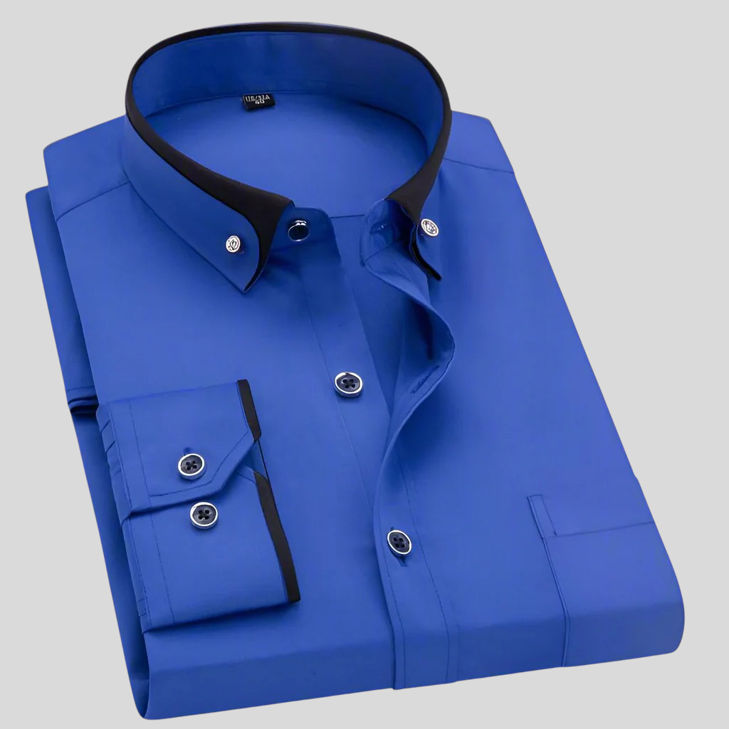 Lucas – Premium Overhemd met Luxe Details