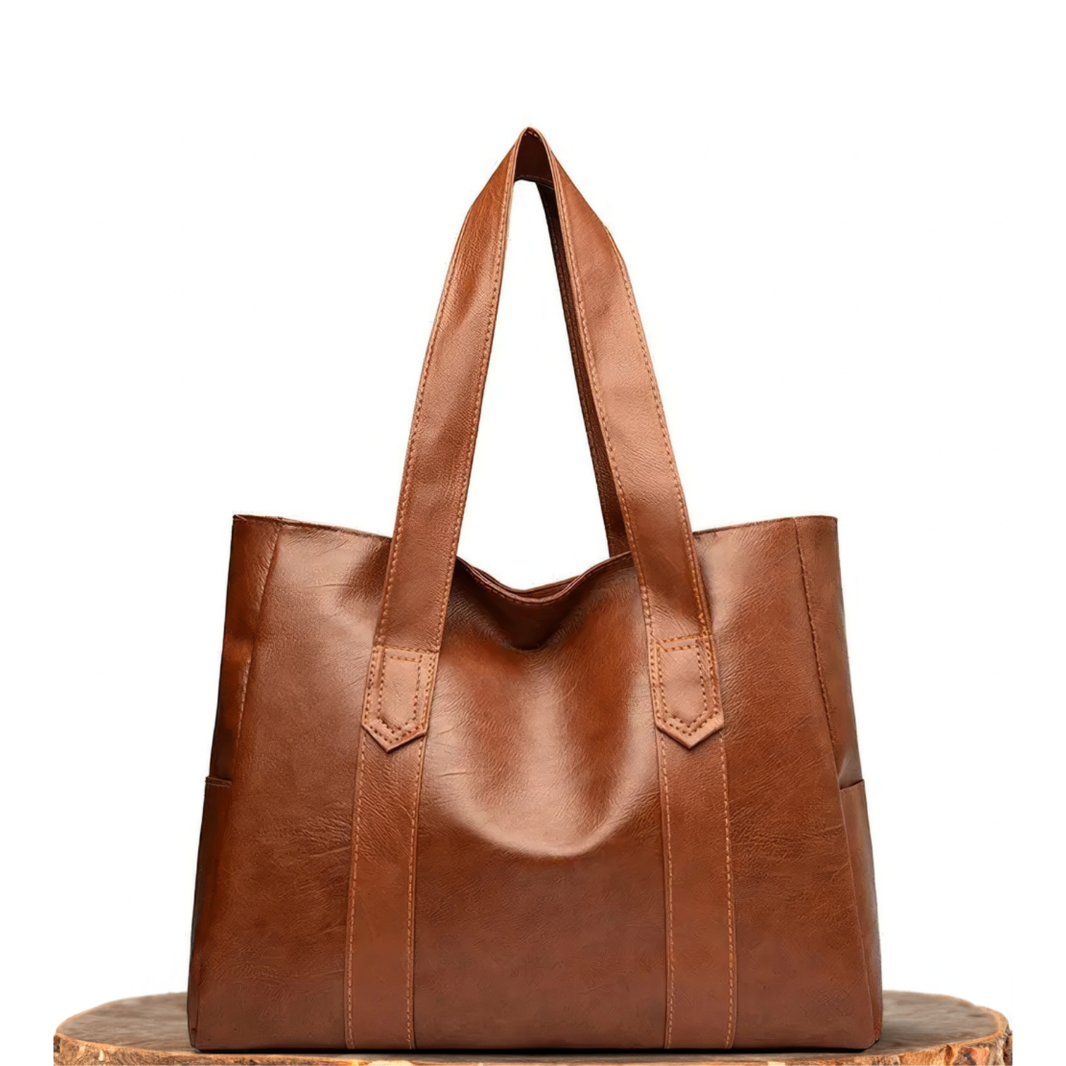 Martha | Klassieke Leren Handtas