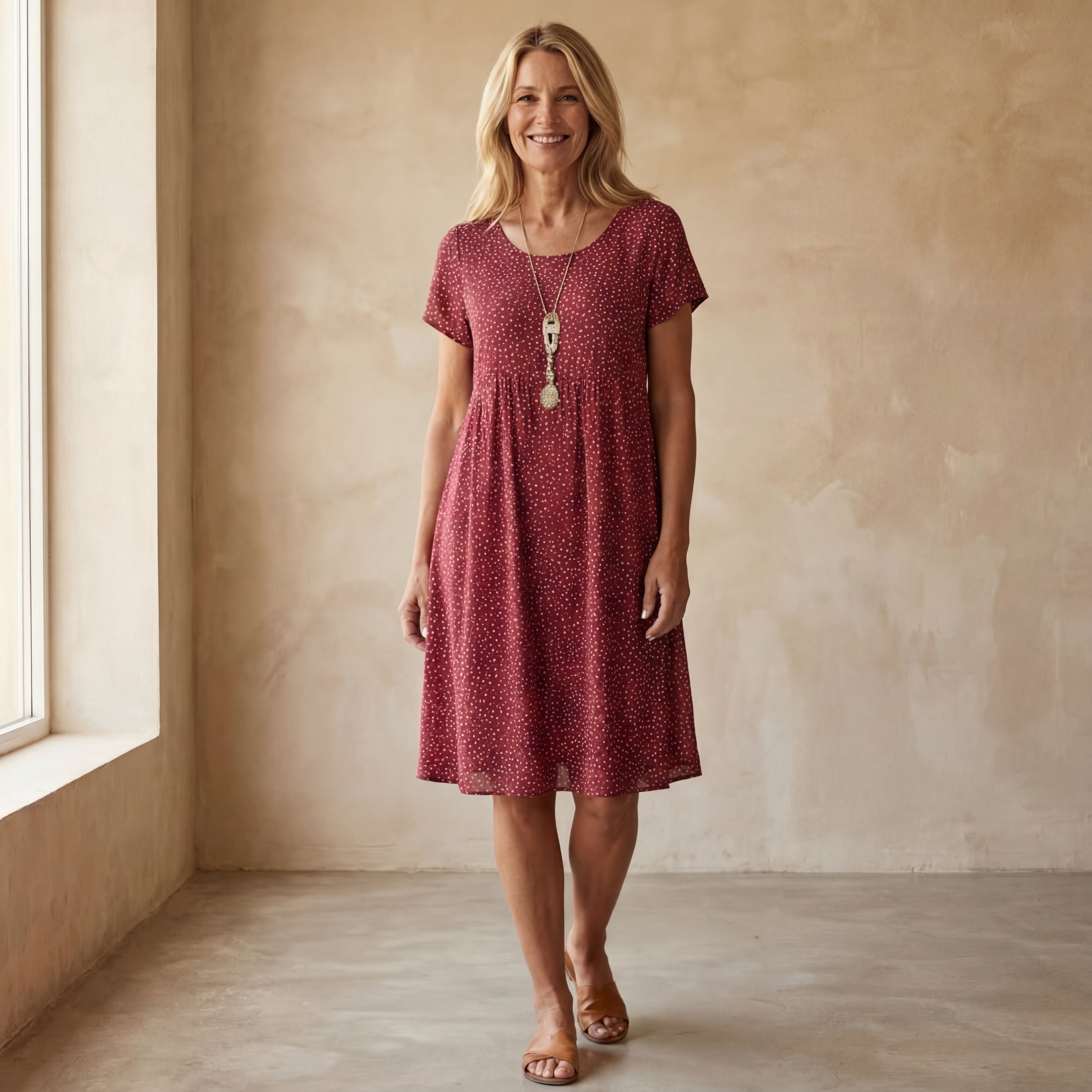 Serena - Kleurrijke Jurk