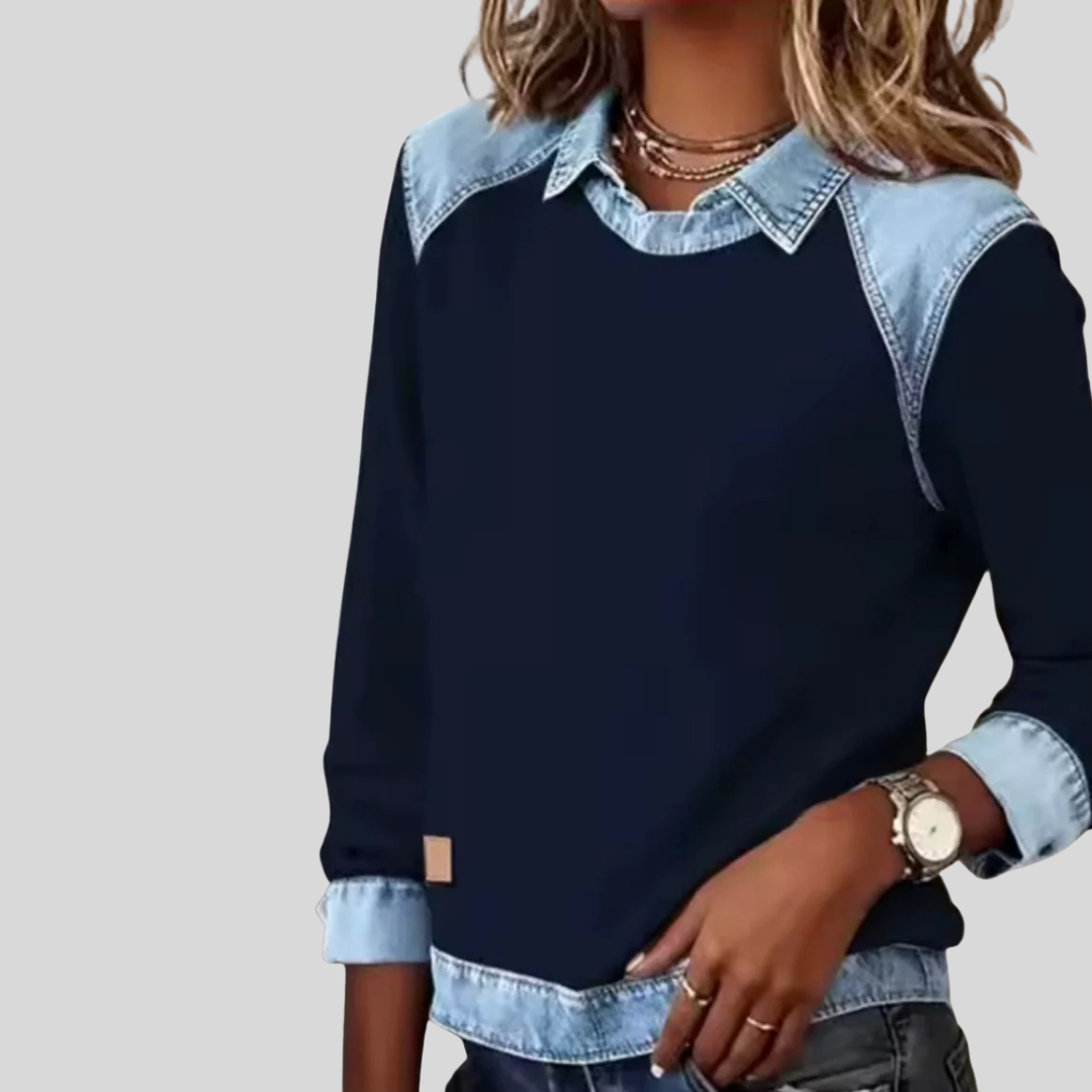 Fleur - Casual Trui Blouse