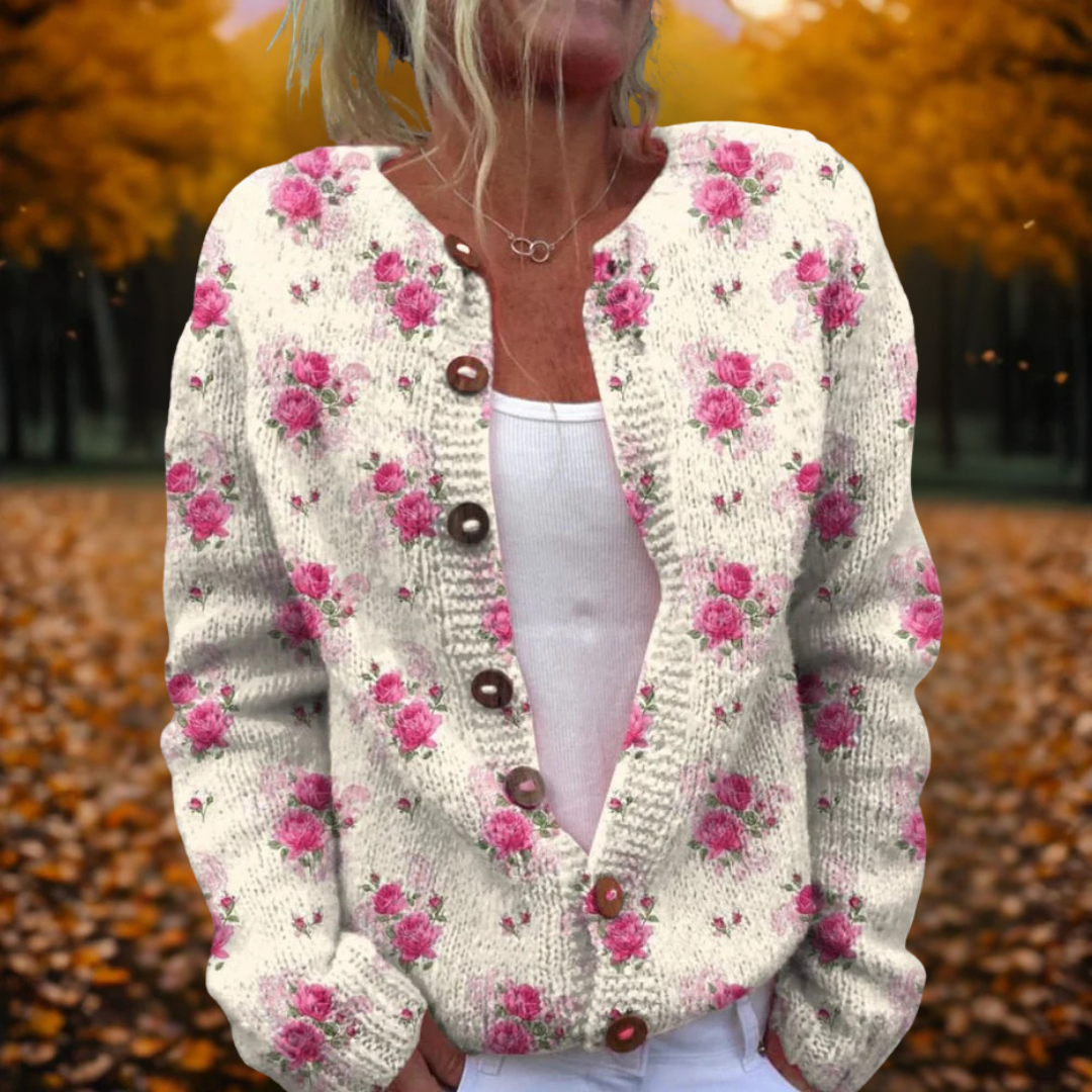 Yara - Vintage Gebreid Vest