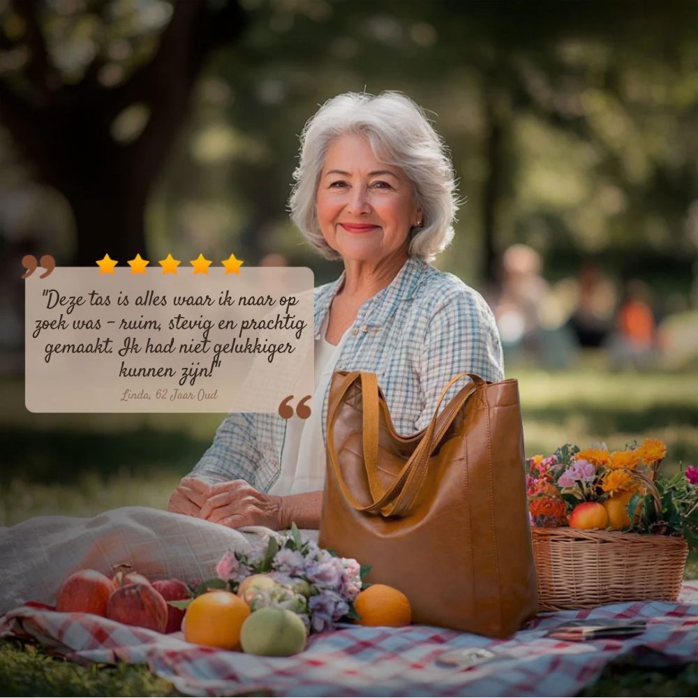 Lorena | Stijlvolle Leren Tas