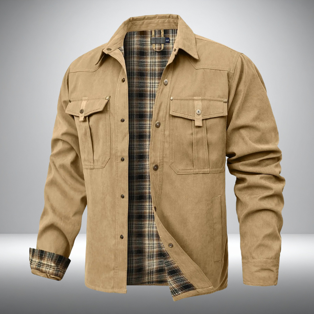 Bram - Rover-jas met Flanellen Voering