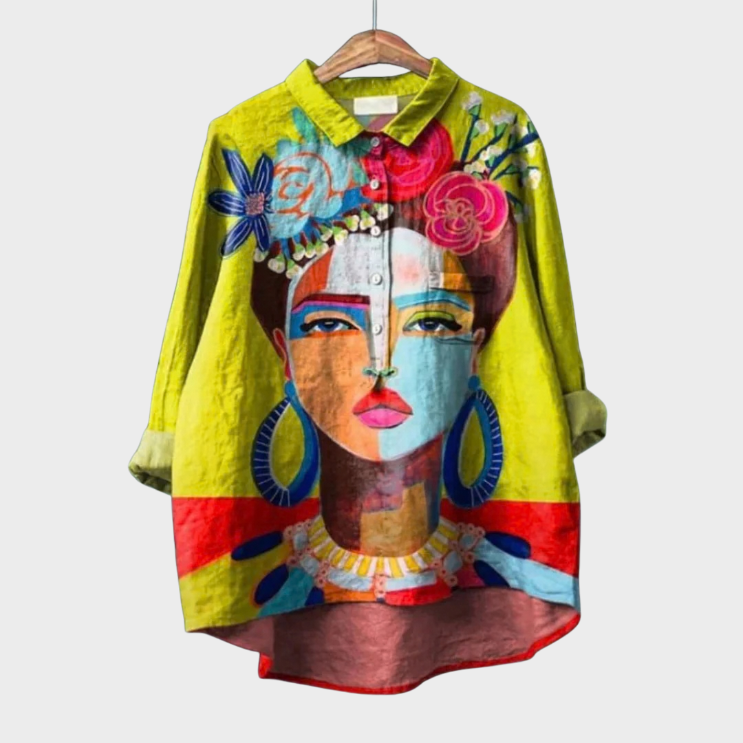 Amelia | Elegante Linnen Zomerblouse