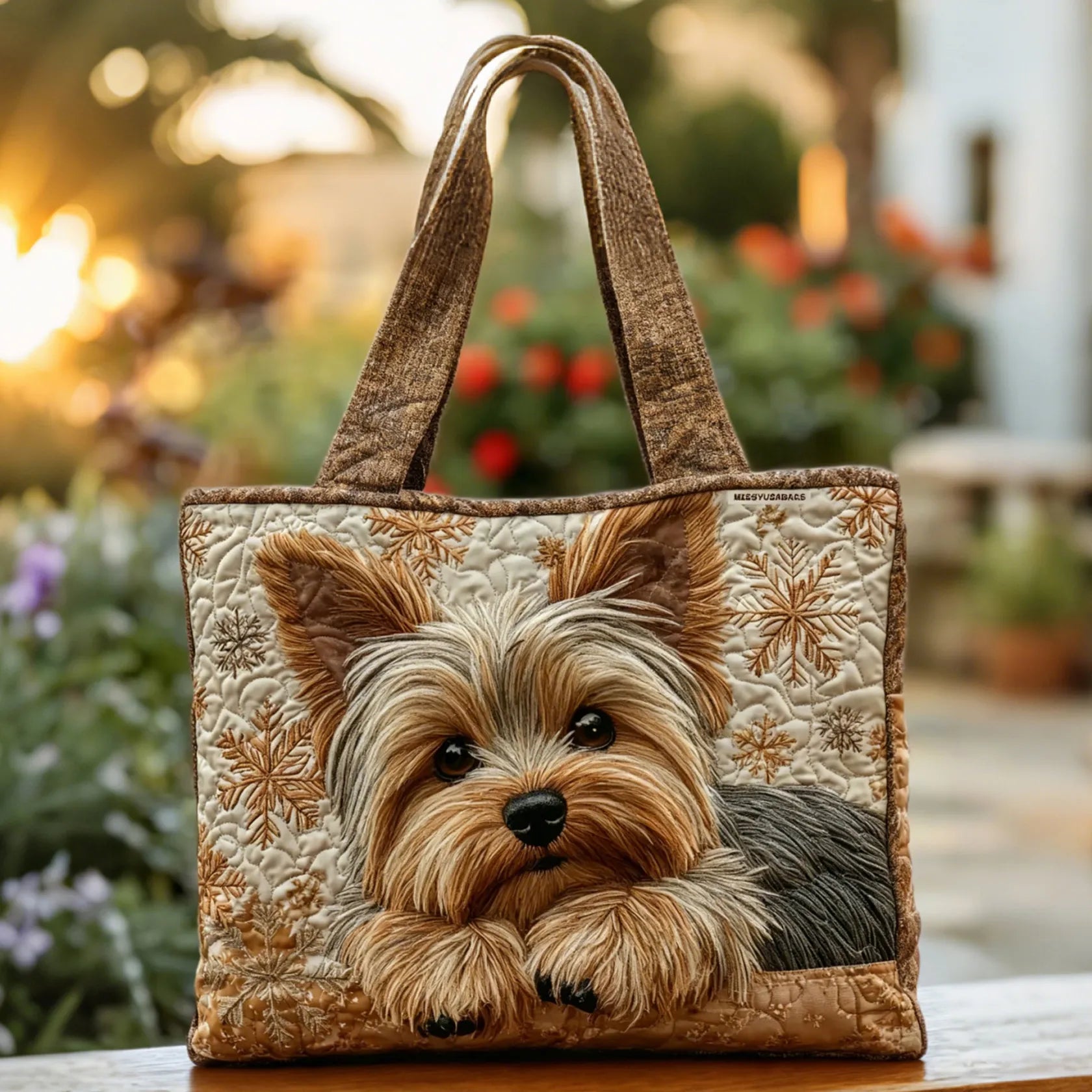 Gewatteerde Tas Yorkie Glanzend