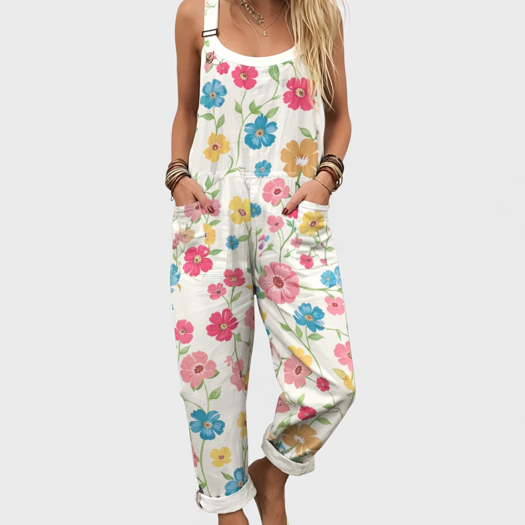 Lotte – Comfortabele Overall met Print