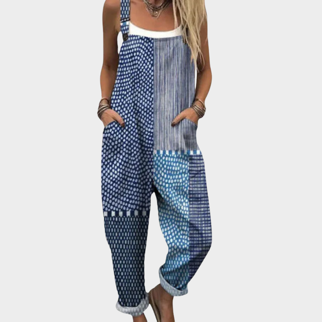 Lotte – Comfortabele Overall met Print