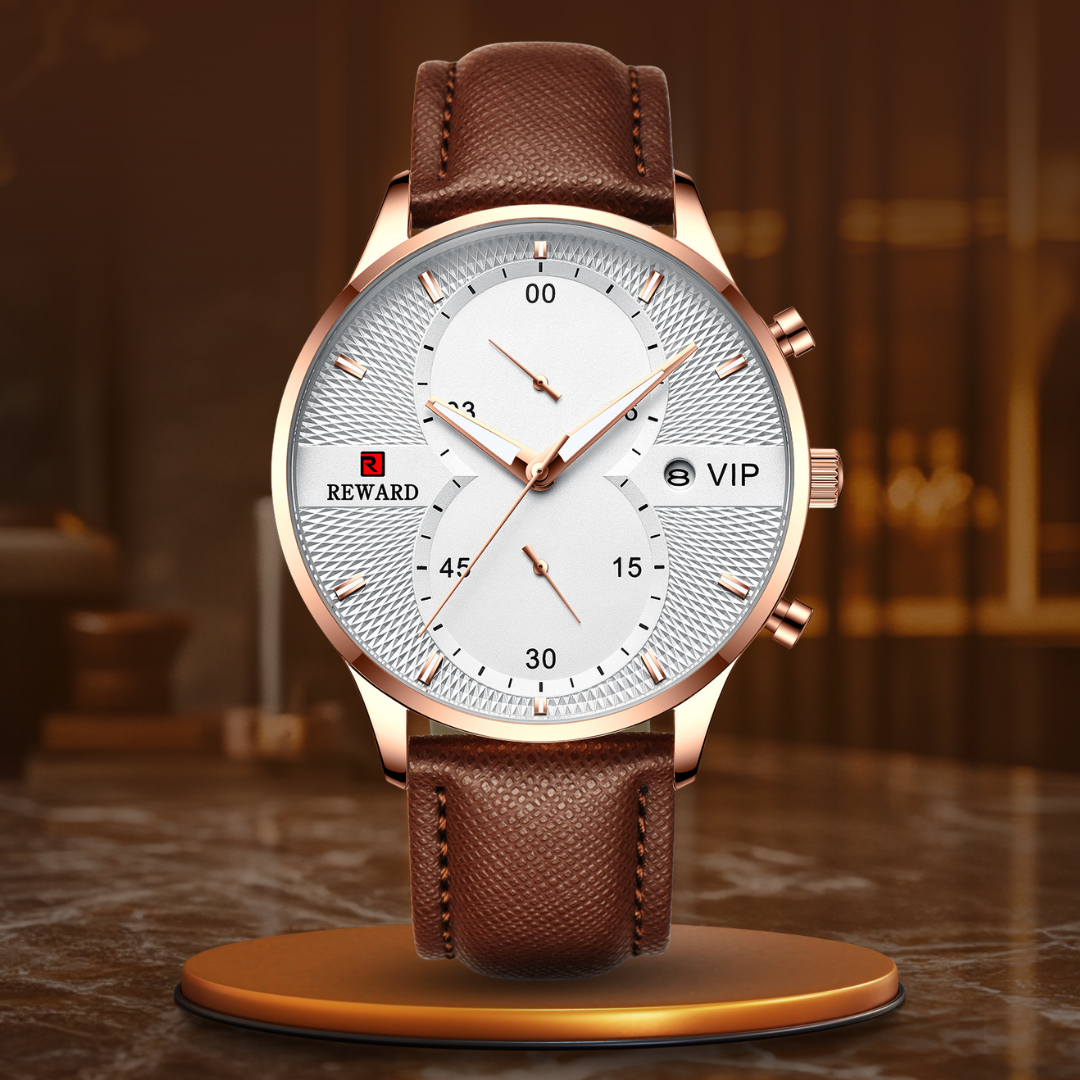 Luxe Quartz Chronograafhorloge - Olsen & Olsen