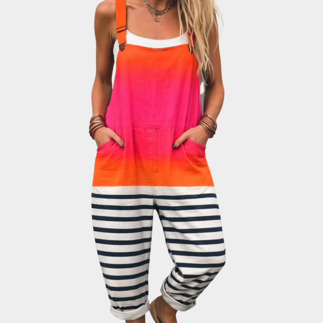 Lotte – Comfortabele Overall met Print