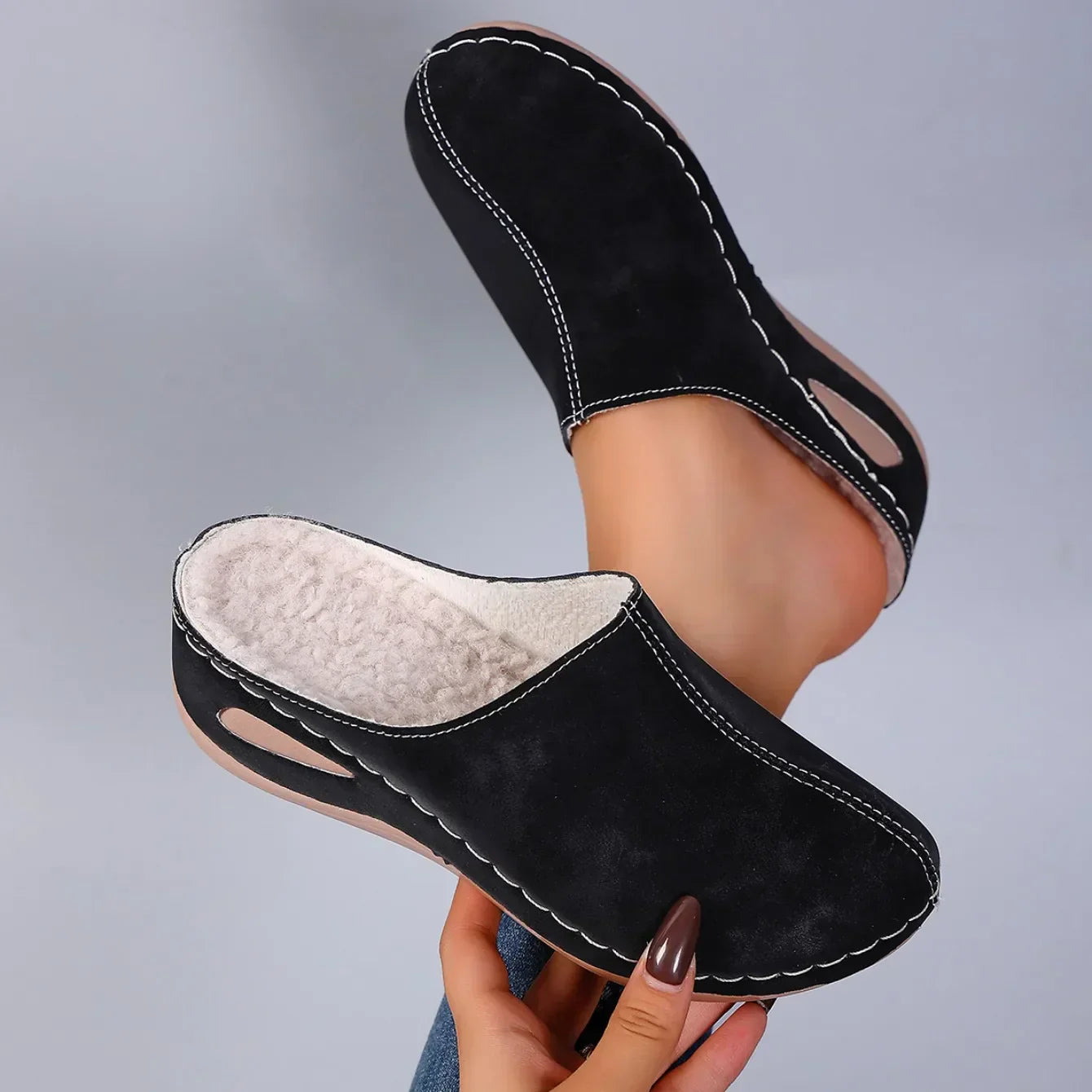 Orthopedische Pantoffels met Dagelijks Comfort en Tijdloze Huisstijl