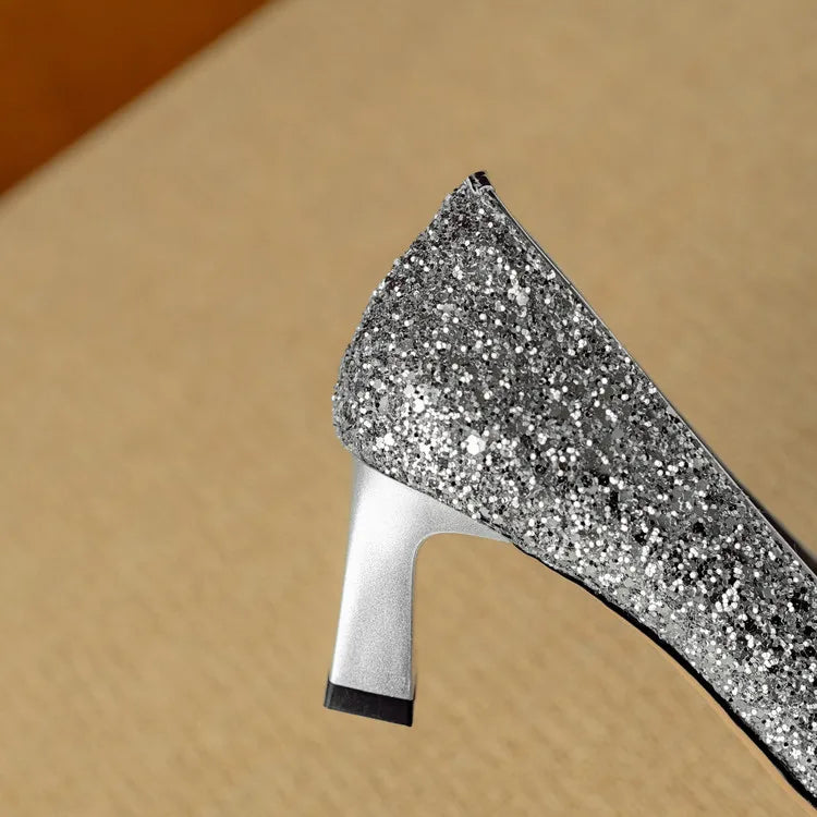 Gloria - Glitter Pumps