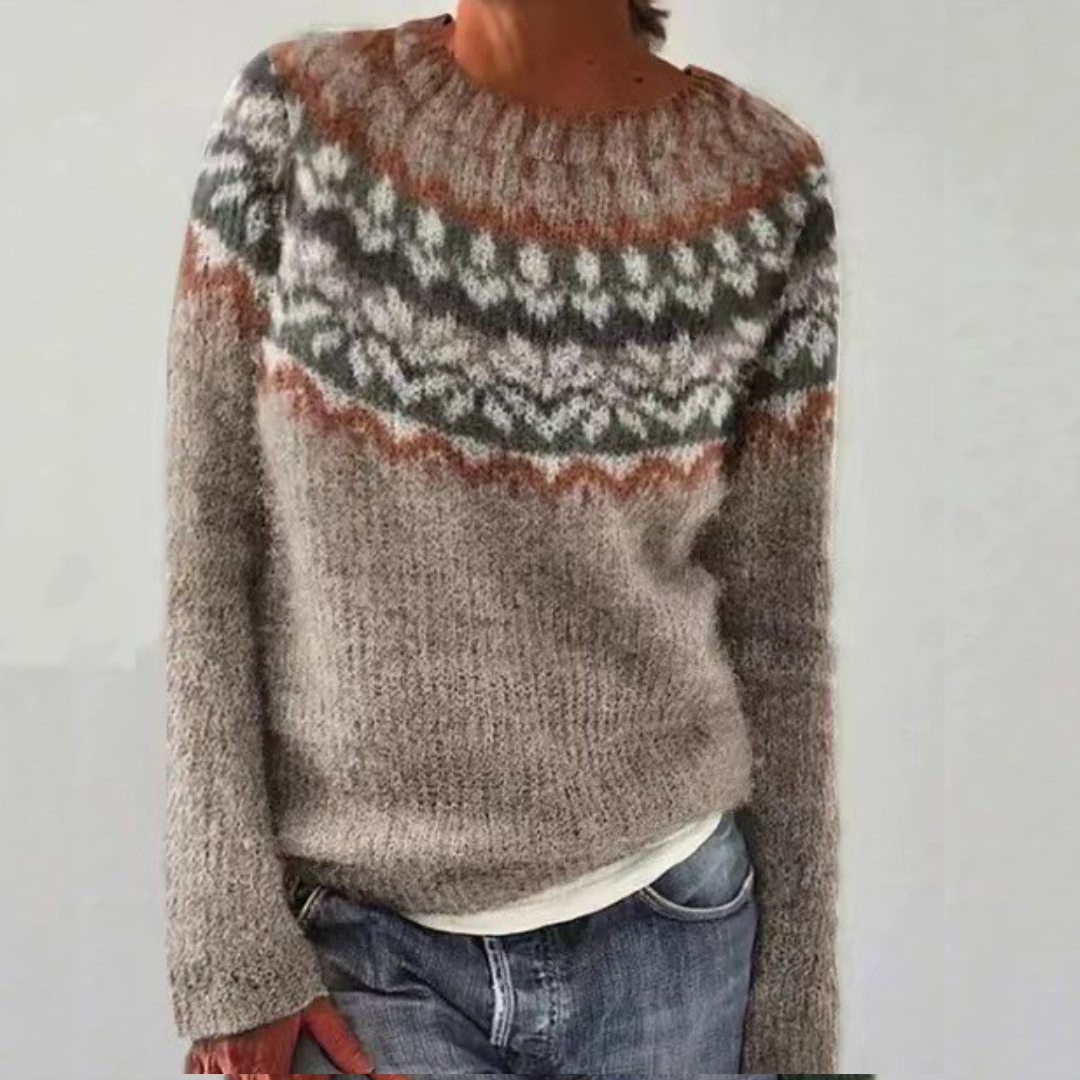 Chloe - Retro Cozy Sweater