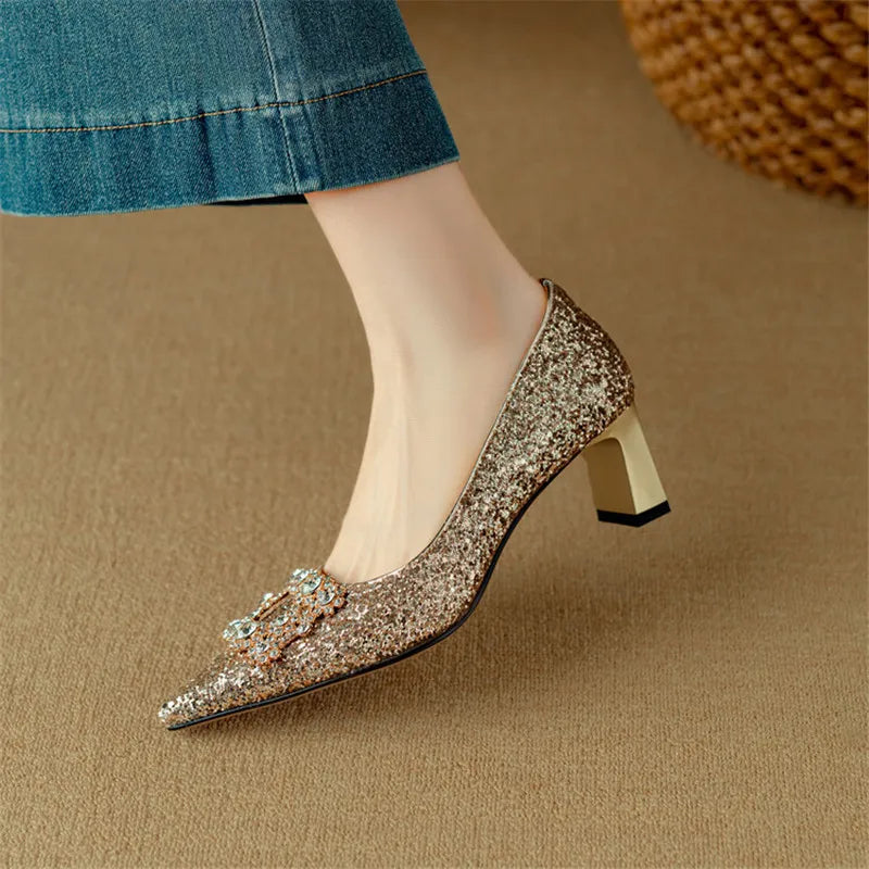 Gloria - Glitter Pumps