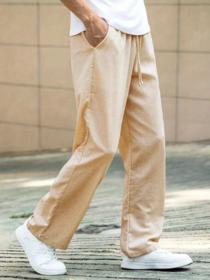 Valerio Casual Linnen Zomerbroek