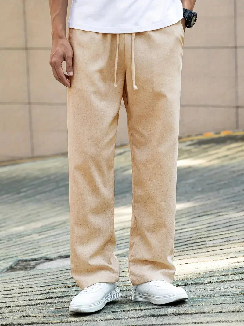 Valerio Casual Linnen Zomerbroek