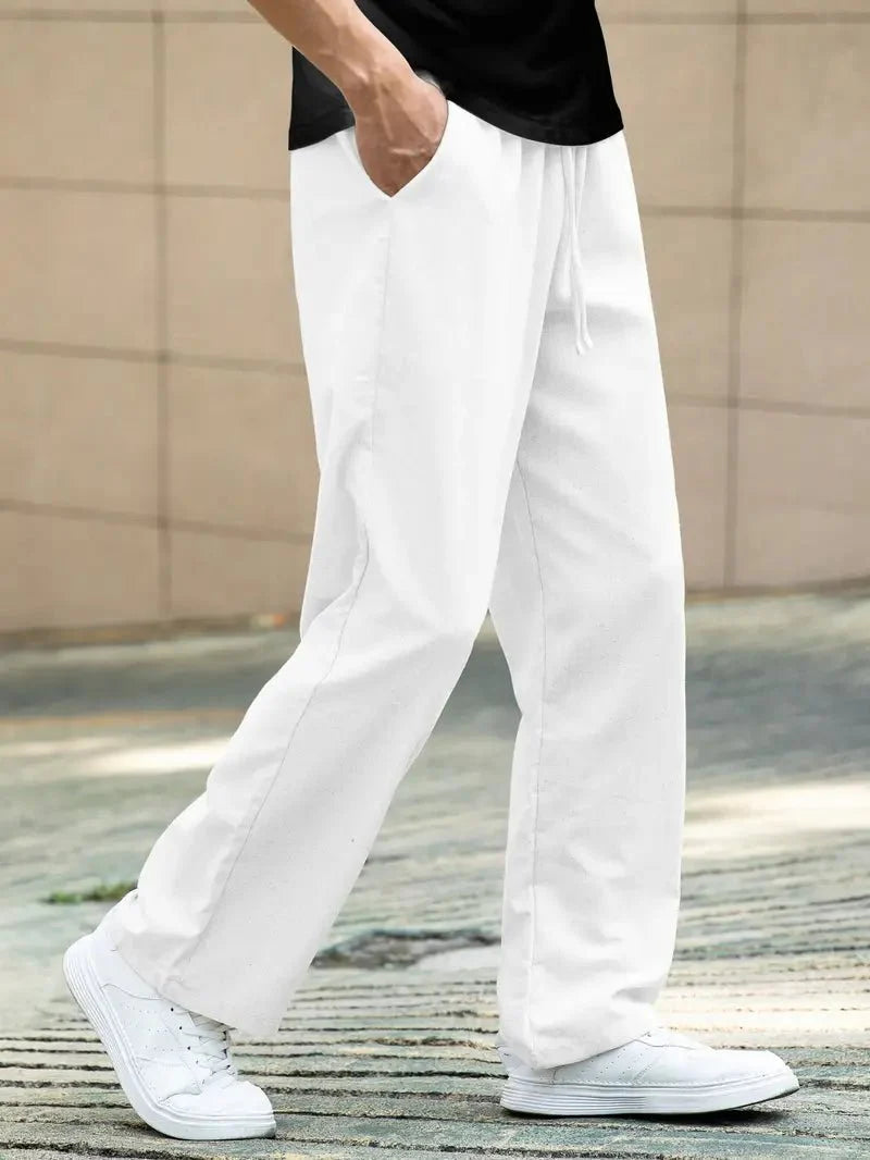 Valerio Casual Linnen Zomerbroek